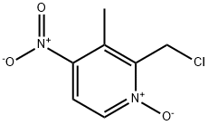 2-(CHLOROMETHYL)-3-METHYL-4-NITROPYRIDINE 1-OXIDE Structure