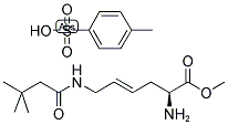 L-TRANSLYSINE(4,5-DIDEHYDRO, NH-BOC)-OME, TOLUENESULFONIC ACID SALT Struktur
