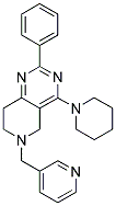 2-PHENYL-4-PIPERIDIN-1-YL-6-PYRIDIN-3-YLMETHYL-5,6,7,8-TETRAHYDRO-PYRIDO[4,3-D]PYRIMIDINE