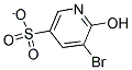 5-BROMO-6-HYDROXY-PYRIDINE-3-SULFONIC ACID ANION Structure