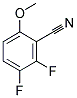 2,3-DIFLUORO-6-METHOXYBENZONITRILE Struktur