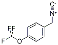 4-(TRIFLUOROMETHOXY)BENZYLISOCYANIDE Structure