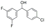 4-CHLORO-3',5'-DIFLUOROBENZHYDROL Structure