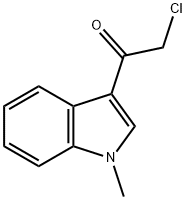 2-CHLORO-1-(1-METHYL-1H-INDOL-3-YL)-ETHANONE Structure