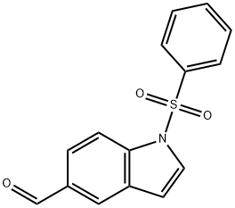 1-PHENYLSULFONYLINDOLE-5-ALDEHYDE|1-(苯磺酰基)-1H-吲哚-5-碳醛