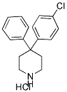 4-(4-CHLOROPHENYL)-4-PHENYLPIPERIDINE HYDROCHLORIDE Structure