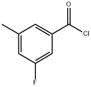 3-FLUORO-5-METHYLBENZOYL CHLORIDE Structure