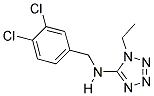 N-(3,4-DICHLOROBENZYL)-1-ETHYL-1H-TETRAZOL-5-AMINE Struktur