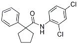 N-(2,4-DICHLOROPHENYL)(PHENYLCYCLOPENTYL)FORMAMIDE Structure