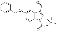 5-BENZYLOXY-3-FORMYLINDOLE-1-CARBOXYLIC ACID TERT-BUTYL ESTER Structure
