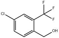 4-CHLORO-2-(TRIFLUOROMETHYL)BENZYL ALCOHOL Structure