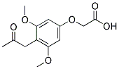 2,6-DIMETHOXY-4-GLYCOLIC ACID PHENYL ACETONE Struktur