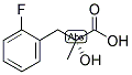 (R)-2-HYDROXY-2-METHYL(2-FLUOROBENZENE)PROPANOIC ACID Struktur