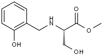 N-2-HYDROXYBENZYL-L-SERINE METHYL ESTER Struktur