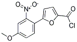 5-(4-METHOXY-2-NITROPHENYL)-2-FUROYL CHLORIDE Structure
