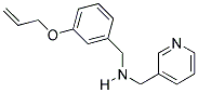 N-(3-(ALLYLOXY)BENZYL)-N-(PYRIDIN-3-YLMETHYL)AMINE Structure