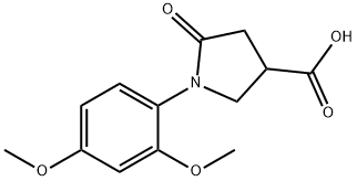 1-(2,4-DIMETHOXYPHENYL)-5-OXOPYRROLIDINE-3-CARBOXYLIC ACID price.