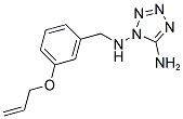 N1-(3-(ALLYLOXY)BENZYL)-1H-TETRAZOLE-1,5-DIAMINE Struktur