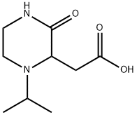 2-(1-異丙基-3-氧代哌嗪-2-基)乙酸, 1024618-84-5, 結(jié)構(gòu)式