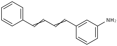3-(4-PHENYL-1,3-BUTADIENYL)PHENYLAMINE Struktur
