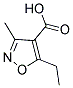 5-ETHYL-3-METHYL-ISOXAZOLE-4-CARBOXYLIC ACID Struktur