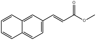 Β-乙烯酸甲酯萘 結(jié)構(gòu)式