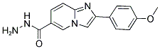 2-(4-METHOXYPHENYL)IMIDAZO[1,2-A]PYRIDINE-6-CARBOHYDRAZIDE Structure