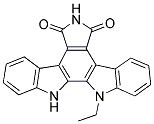 12-ETHYL-12,13-DIHYDRO-5H-INDOL[2,3A]PYRROLO[3,4C]CARBAZOLE-5,7(6H)-DIONE Structure