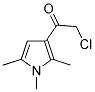 2-CHLORO-1-(1,2,5-TRIMETHYL-1H-PYRROL-3-YL)-ETHANONE Struktur
