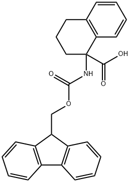 1-(9H-FLUOREN-9-YLMETHOXYCARBONYLAMINO)-1,2,3,4-TETRAHYDRO-NAPHTHALENE-1-CARBOXYLIC ACID price.