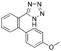 5-(4'METHOXY-1,1'-BIPHEN-2-YL)-1H-TETRAZOLE Struktur