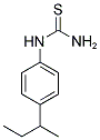 (4-SEC-BUTYL-PHENYL)-THIOUREA Struktur