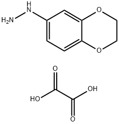 1-(2,3-DIHYDRO-1,4-BENZODIOXIN-6-YL)HYDRAZINE OXALATE Structure