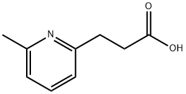 3-(6-METHYL-PYRIDIN-2-YL)-PROPIONIC ACID Structure