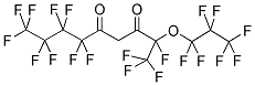 2-HEPTAFLUOROPROPOXY-4H,4H-PERFLUORO-3,5-NONANEDIONE Struktur