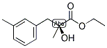 ETHYL (S)-2-HYDROXY-2-METHYL(3-METHYLBENZENE)PROPANOATE Struktur