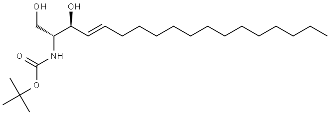 N-BOC-ERYTHRO-SPHINGOSINE Struktur