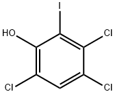 6-IODO-2,4,5-TRICHLOROPHENOL Structure