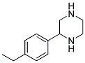 2-(4-ETHYLPHENYL)PIPERAZINE Struktur
