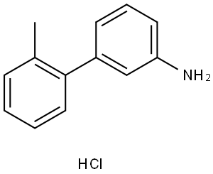 2'-METHYL-BIPHENYL-3-YLAMINE HYDROCHLORIDE Struktur