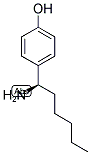 (R)-4-(1-AMINOHEXYL)PHENOL Struktur