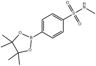 N-METHYL-4-BENZENESULFONAMIDEBORONIC ACID PINACOL ESTER Structure