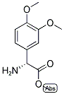 (R)-AMINO-(3,4-DIMETHOXY-PHENYL)-ACETIC ACID METHYL ESTER Struktur