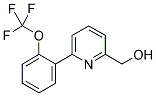 (6-(2-(TRIFLUOROMETHOXY)PHENYL)PYRIDIN-2-YL)METHANOL