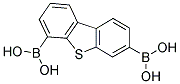 DIBENZOTHIOPHENE-3,6-DIBORONIC ACID Structure