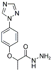 2-(4-[1,2,4]TRIAZOL-1-YL-PHENOXY)-PROPIONIC ACID HYDRAZIDE Structure