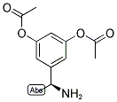 (S)-3-(1-AMINOETHYL)-5-ACETOXYPHENYL ACETATE Struktur