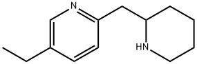 5-ETHYL-2-(2-PIPERIDINYLMETHYL)PYRIDINE Struktur