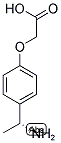 (R)-2-(4-(1-AMINOETHYL)PHENOXY)ACETIC ACID Struktur