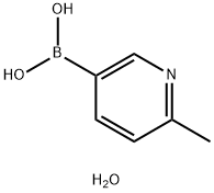 2-PICOLINE-5-BORONIC ACID HYDRATE Structure